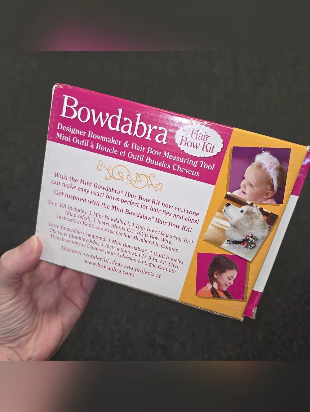 Bowdabra Mini For Hairbow Kit 2011 New In Box With CD